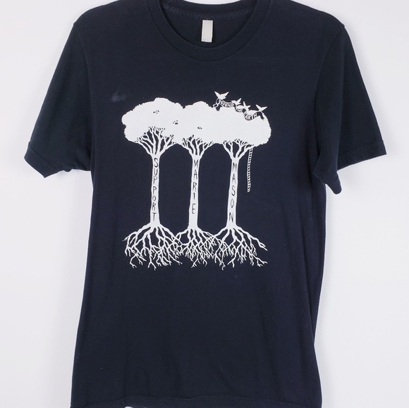 American Apparel Tops - AMERICAN Apparel- Graphic T Marie Mason Shirt Sz M